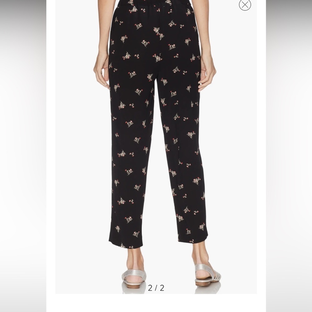 Vince Camuto Womens Floral Casual Cropped Pants, - Picture 3 of 10